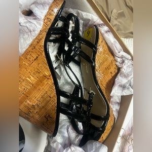 New Jessica Simpson Black wedges